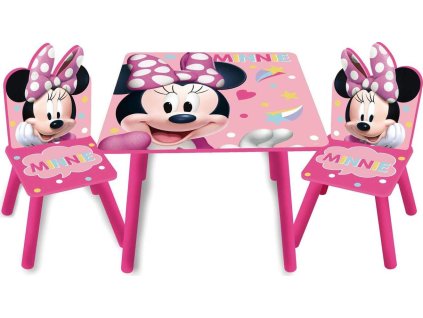 DSBH1279AA detsky stul s zidlemi minnie