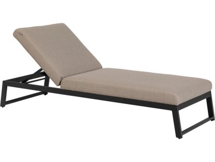 Melia LIKA-TEX(R) mocca - luxusní zahradní lehátko