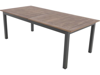 expert wood plus rozkladaci hlinikovy stul 220 280 x 100 x 755 cm