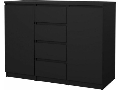 Komoda Simplicity 236 černý MAT