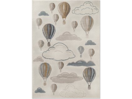 Dětský koberec Adventures 106209 Cream Multicolor (Rozměry koberců 120x170)