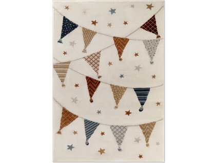 Dětský koberec Adventures 106211 Cream Multicolor (Rozměry koberců 120x170)