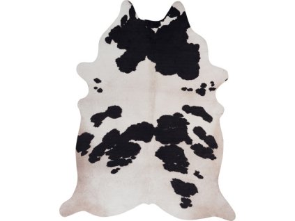 Kusový koberec Toledo 190 black white (Rozměry koberců 155x190 tvar kožešiny)