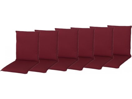 ELEGANT 2428 nízký - set 6 ks - polstry na židli a křeslo