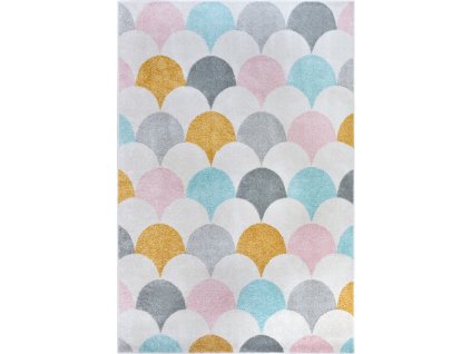 Dětský koberec Adventures 105950 Cream Multicolor (Rozměry koberců 120x170)