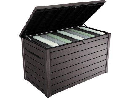 keter 23g cushionse wood finish perspective open lid render 03