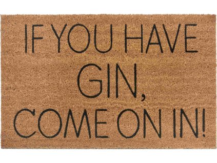 Rohožka If you have gin, come on in 105661 - na ven i na doma (Rozměry koberců 45x75)