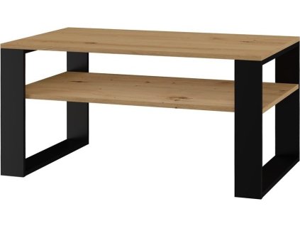 Konferenční stolek Sava 1 dub artisan/černá