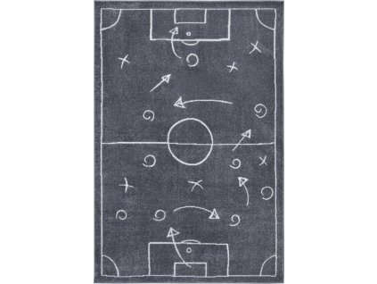 Dětský koberec Adventures 105949 Darkgrey (Rozměry koberců 120x170)
