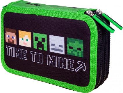 PEBH1039A skolni penal tripatrovy minecraft time to mine