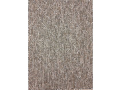 Kusový koberec Zagora 4512 Beige – na ven i na doma (Rozměry koberců 80x150)