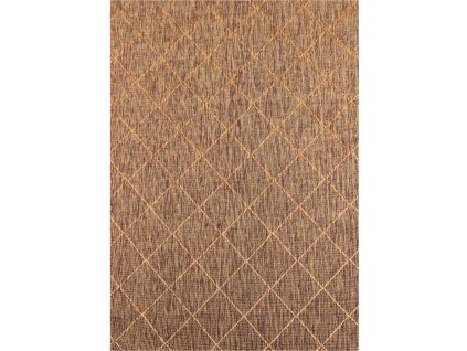 Kusový koberec Zagora 4512 Copper – na ven i na doma (Rozměry koberců 80x150)