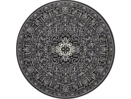 Kruhový koberec Mirkan 104436 Dark-grey (Rozměry koberců 160x160 (průměr) kruh)