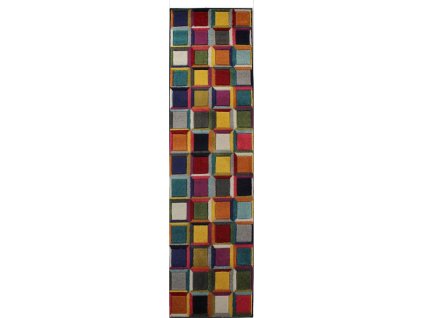 Běhoun Spectrum Waltz Multi (Rozměry koberců 66x300)