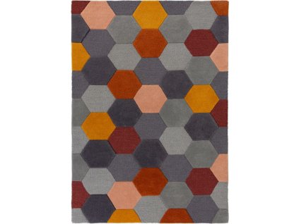 DOPRODEJ: 160x230 cm Kusový koberec Moderno Munro Rust Multi (Rozměry koberců 160x230)