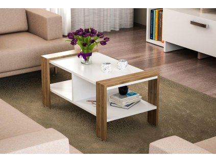 erica orta konferencny stolik orech biela