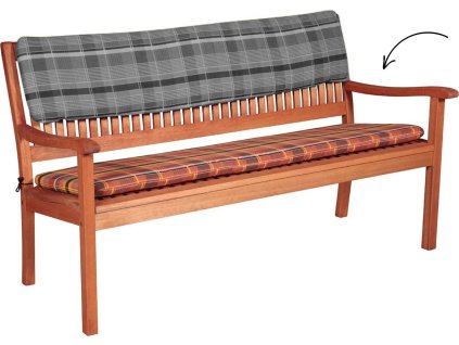 Sedák na 2-místnou lavici 110x45x6 cm