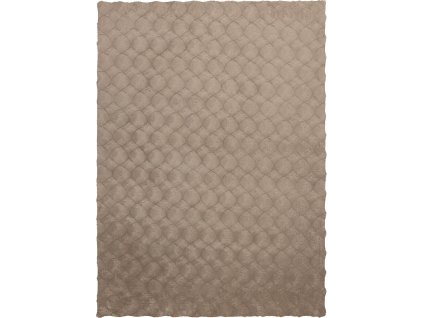 Kusový koberec Diamond Cut 800 Taupe (Rozměry koberců 80x150)