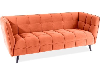 castello3v4215 sofa castello 3 velvet cynamon bluvel 4215 wenge