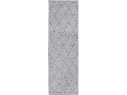 Běhoun Gallery 106082 Light Grey z kolekce Elle (Rozměry koberců 80x240)