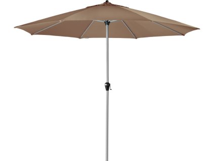 ACTIVE KURBEL 380 cm – středový slunečník s klikou (Desén látky 846)