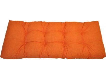 Opěradlový polstr na paletu 120x50 oranžový melír