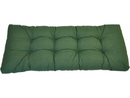Opěradlový polstr na paletu 120x50 tmavě zelený melír