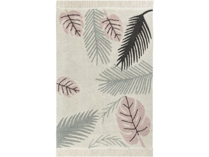 Přírodní koberec, ručně tkaný Tropical Pink (Rozměry koberců 140x200)
