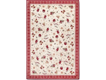 Kusový koberec Villeroy & Boch Toy's delight se střiženým vlasem 106217 Red, Multicolor (Rozměry koberců 50x80)