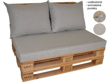 Polstry na paletový nábytek voděodolné - látka Patio