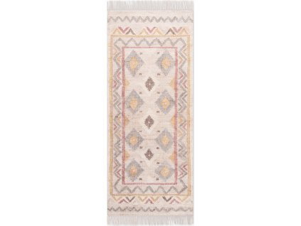 Běhoun Imani 106261 Cream/Multi z kolekce Elle (Rozměry koberců 80x200)