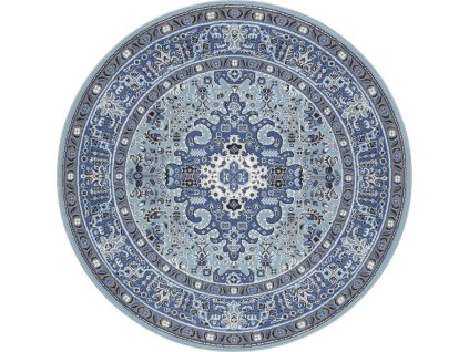 Kruhový koberec Mirkan 104438 Skyblue (Rozměry koberců 160x160 (průměr) kruh)