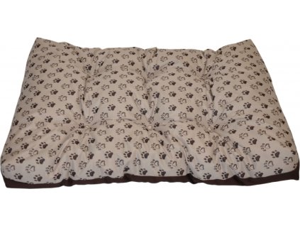 Matrace pro psa voděodolná 83x57 cm tlapka béžová