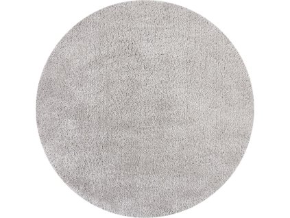 Kusový koberec Shaggy Teddy Grey kruh (Rozměry koberců 133x133 (průměr) kruh)