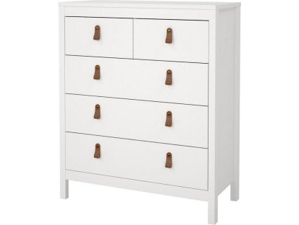 Komoda Real 5s bílá