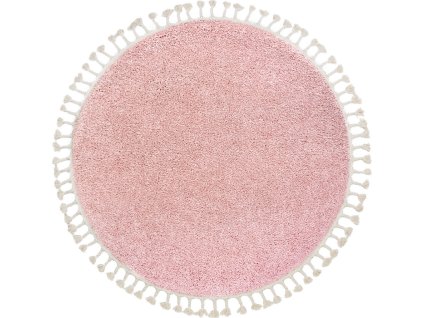 Kusový koberec Berber 9000 pink kruh (Rozměry koberců 120x120 (průměr) kruh)