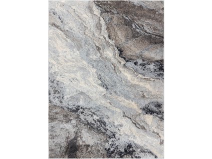 Kusový koberec Fusion 9613 l. grey/dark grey (Rozměry koberců 80x150)