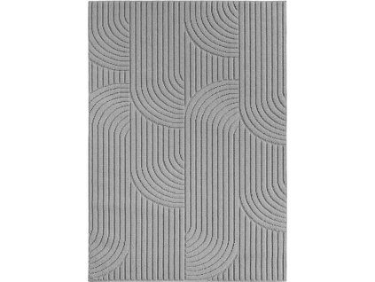 Kusový koberec Helix 2201 silver (Rozměry koberců 60x110)