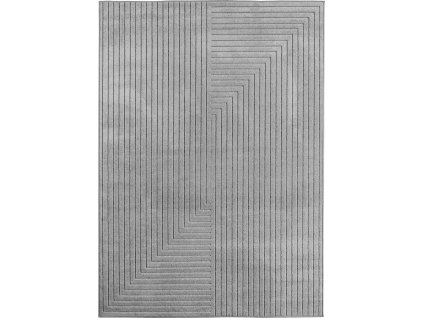 Běhoun Nova 1202 silver - na ven i na doma (Rozměry koberců 80x250)