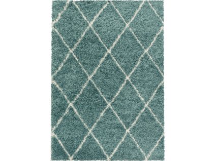 Kusový koberec Alvor Shaggy 3401 blue (Rozměry koberců 60x110)
