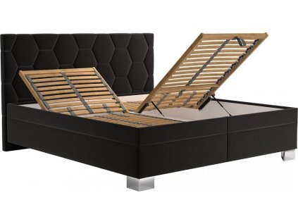 Postel Paloma 180x200 tmavě šedá