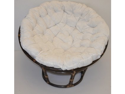 Ratanový papasan 110 cm medový hnědý - vzhledové vady