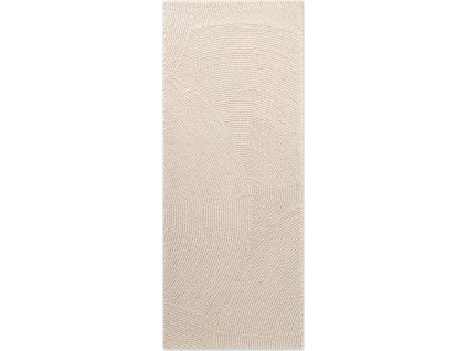Běhoun Eleni 106220 Natur Weiß (Rozměry koberců 80x200)