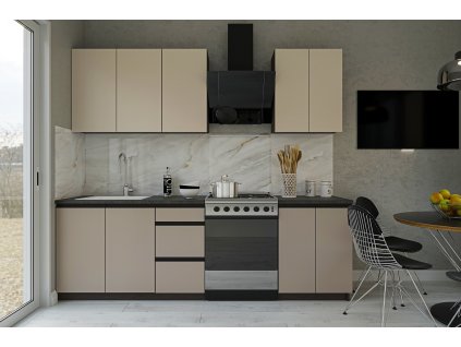 moderna kuchyna alfa 180 satin grey clay wagmxcriecf0tz0v