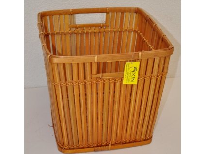 Košík bambusový natural velký