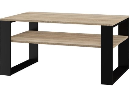 Konferenční stolek Sava 1 dub sonoma/černá