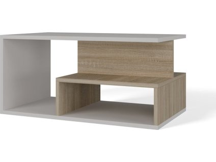 Konferenční stolek Pablo dub sonoma/bílá