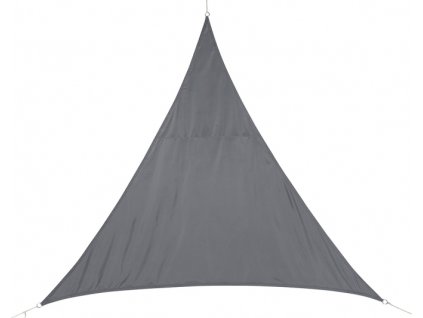 Stínící plachta trojúhelník 4m - šedá