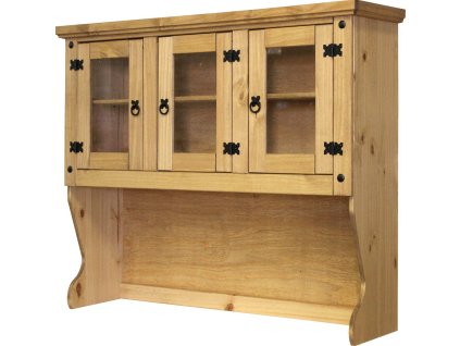 Nástavec příborníku 3 dveře CORONA vosk