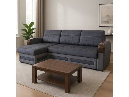 Sedací souprava Karin UNI tmavě šedá